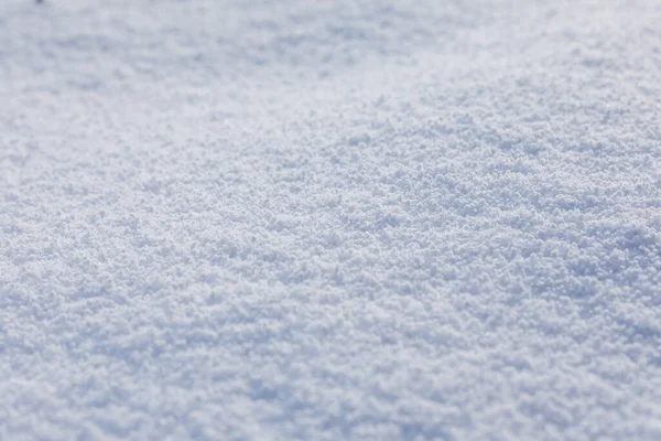Close Macro Photo Graupel Snow Also Called Soft Hail Hominy — Fotografia de Stock