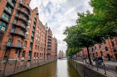 Hamburg, Almanya 'daki Speicherstadt' a bakın.