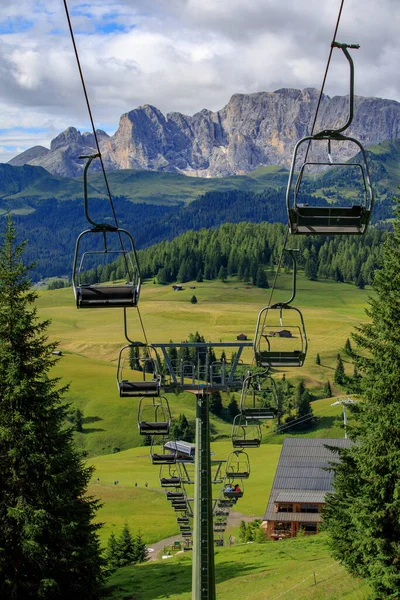 Ketua Pegunungan Alpe Suisi Tyrol Selatan Italia — Stok Foto