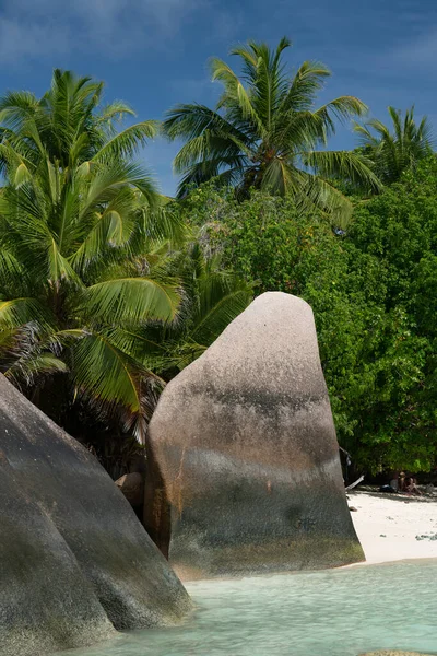 The fascinating rock formations at Anse Source d'Argent beach in the Seychelles