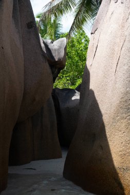 The fascinating rock formations at Anse Source d'Argent beach in the Seychelles