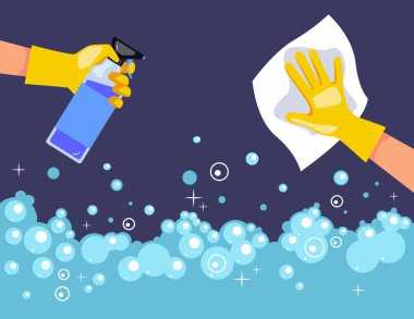 İnsanlar el yıkama evi konseptini kullanıyor. Vektör düz grafik tasarım çizgi film illüstrasyonu