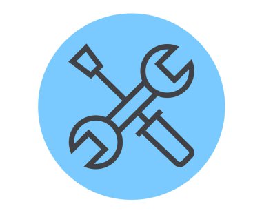 Construction house project development isolated line thin icon set