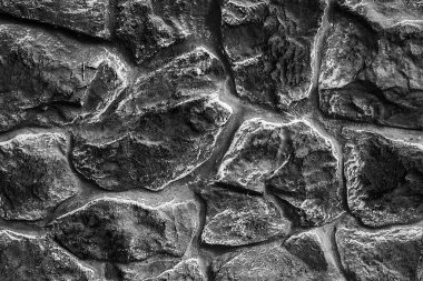 desenli siyah taş duvarı kapat