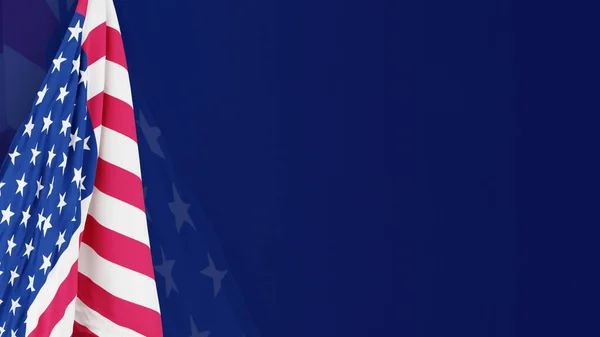 Patriot Day Fundo Bandeira Camada Esquerda — Fotografia de Stock
