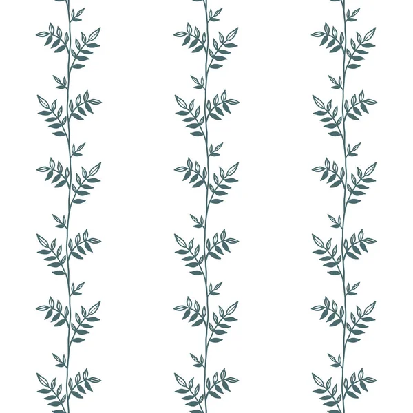 Квітковий Східний Чорний Ізольований Безшовний Фон — стоковий вектор