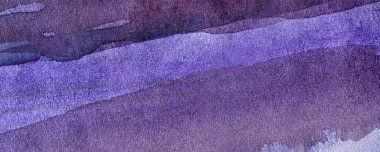 Menekşe soyut suluboya kağıt dokusu yatay arkaplan, sanatsal duvar kağıdı eski kağıt retro