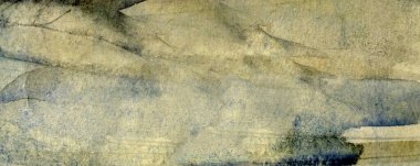 Eski kağıt retro suluboya yatay sanat arka plan grunge kirli