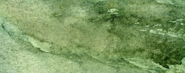 yeşil soyut suluboya makro doku, eski kağıt, duvar kağıdı, yatay retro arkaplan