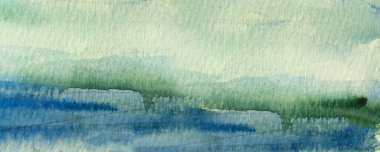 Eski kağıt retro suluboya yatay sanat arka plan grunge kirli