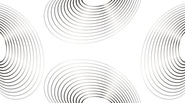 Golden arch line pattern on a white background. Abstract background design template