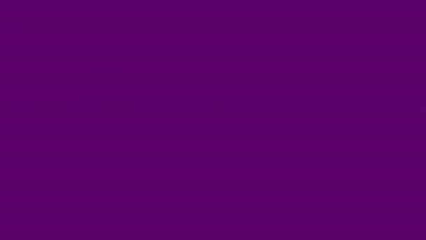 紫色の勾配で円形のアニメーションをポッピングする あなたのさまざまなビデオ プロジェクトの使用のために適した — ストック動画
