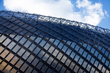 Stockholm, İsveç - 12 Ekim 2022: Tele2 Arena 'nın bir bölümü