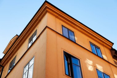 Stockholm 'deki eski bir evin parçası