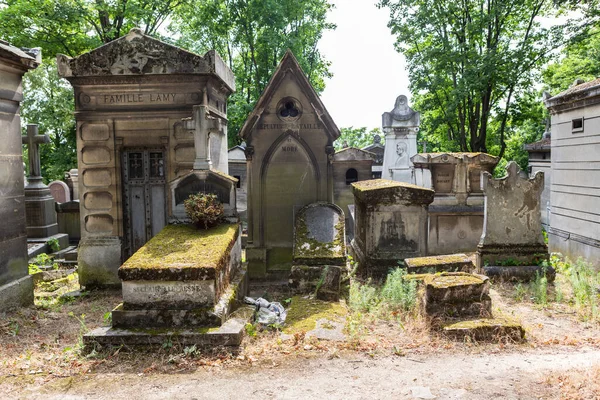 Paris France June 2017 Pere Lachaise Most Famous Cemetery Paris — Stock Photo, Image