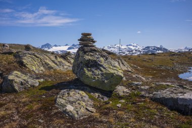 Jotunheimen Ulusal Parkı, Norveç 'in Sognefjellsveien yolunun başlıca yürüyüş ve balıkçılık bölgelerinden biridir.. 