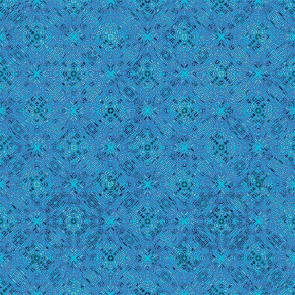 Una Piscina Azulejo Azul Patrón Textura Vectorial Sin Costuras Diseño — Vector de stock