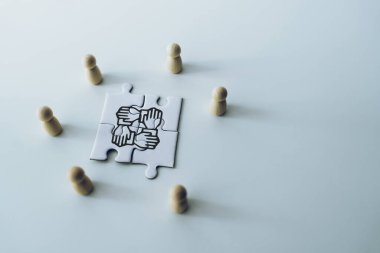 Success business team working idea or teamwork thinking together. Creativity businessperson or expertise brainstorming for solution, development or improvement. Human relationship concept