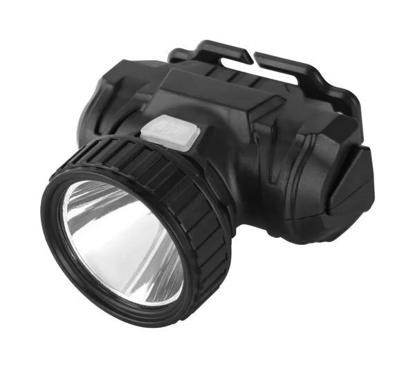 stock image LED headlamp white background in insulation