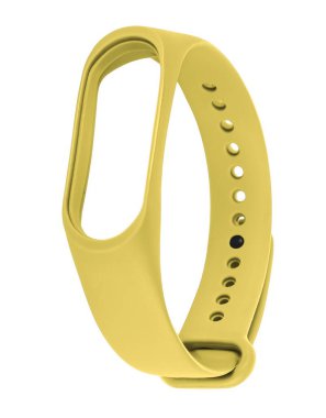 Fitness için silikon bilezik yalıtımda beyaz arkaplan izler