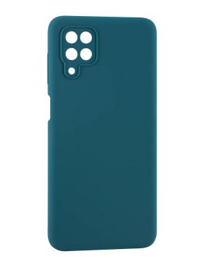 Silikon telefon kılıfı yalıtımda beyaz arkaplan