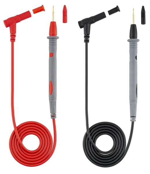 stock image Multimeter probes universal on white background, insulated