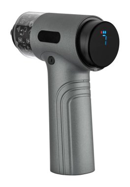 Elektrik kablosuz tornavida, beyaz arkaplanda yalıtılmış.