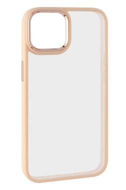 İzolasyonda beyaz arkaplanda telefon için silikon kutu