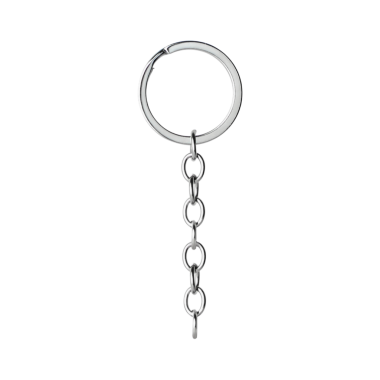 anahtarlık ya da anahtarlık için halkalı zincir