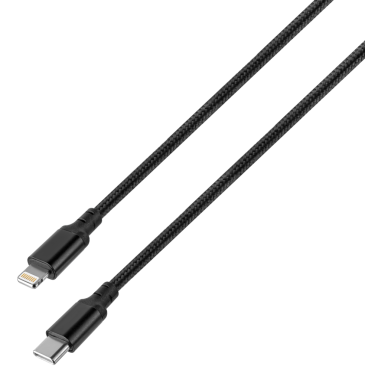 Tip-C konnektörü ve Şimşeği olan kablo