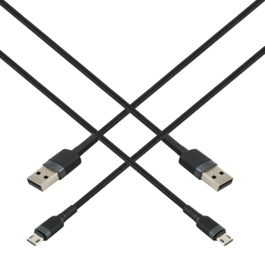 Kablo USB ve mikro USB bağlantısı, şeffaf arkaplan