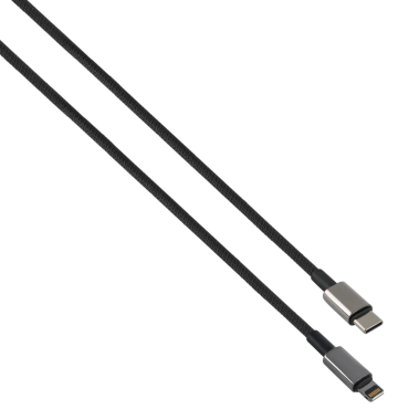 USB ve Lightning bağlantısı olan kablo