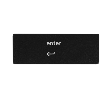 Bilgisayar klavyesi tuşuna bas