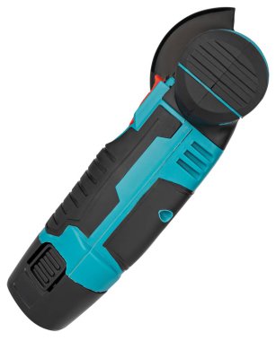 Hafif ve güçlü pil gücüyle çalışan mini açılı öğütücü..