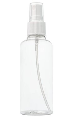 Kullanışlı spreyli kompakt plastik şişe. Su, dezenfektanlar, sıvılar için uygun..