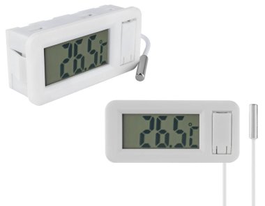 Elektronik termometre ve hassas okumalar için kablo sensörü. Ev ve kulübe kullanımı için mükemmel bir seçenek.