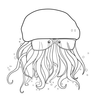 Kedi bir oyuncakla oynuyor. Bir evcil hayvan dükkanı için vektör illüstrasyonu. Evcil kedi ve aksesuarlar