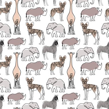 Orman Vahşi Hayatı Kusursuz. Renkli Safari