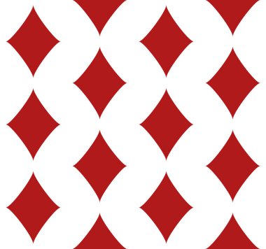 Kart giysisi simgesi oynayan elmaslar - kusursuz tekrarlanabilir doku arkaplanı