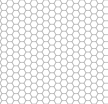 bal peteği deseni, siyah ve beyaz altıgen döşemeler, kusursuz tekrarlanabilir doku arkaplanı