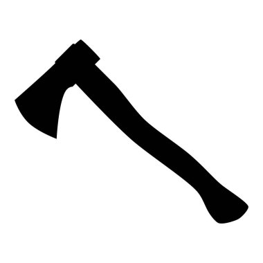 Balta siluet şekli, siyah ve beyaz vektör çizimi, beyaz arkaplan