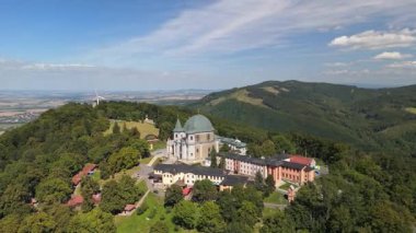 Svaty Hostyn, Çek Cumhuriyeti - 08 20 2025: Saint Hostyn hac yeri, Bakire Meryem Bazilikası