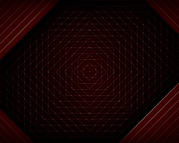 Abstrakter Hintergrund Von Linien Rottönen Nahaufnahme — Stockfoto