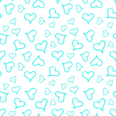 Sevgililer Günü. Kalpleri yakın desen..