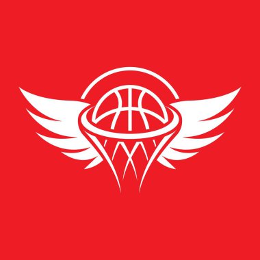 Basketbol logosu şablon tasarımı