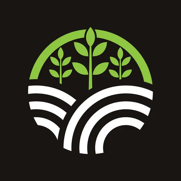 Agriculture logo template icon design