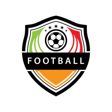 Futbol kulübü vektör logosu tasarımı