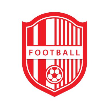 Futbol kulübü vektör logosu tasarımı