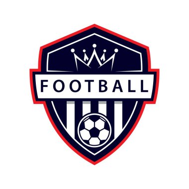 Futbol kulübü vektör logosu tasarımı