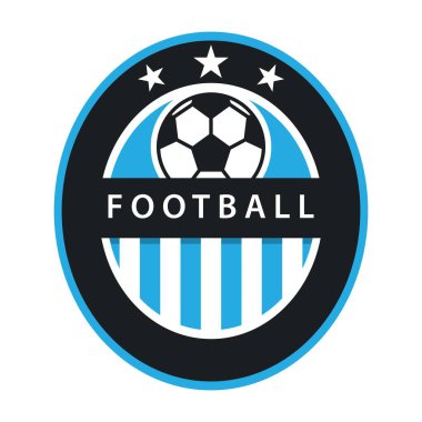 Futbol kulübü vektör logosu tasarımı